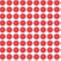 seamless pattern with flowers