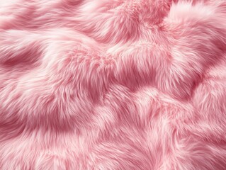 Fototapeta premium Soft pink fuzzy texture fabric background.