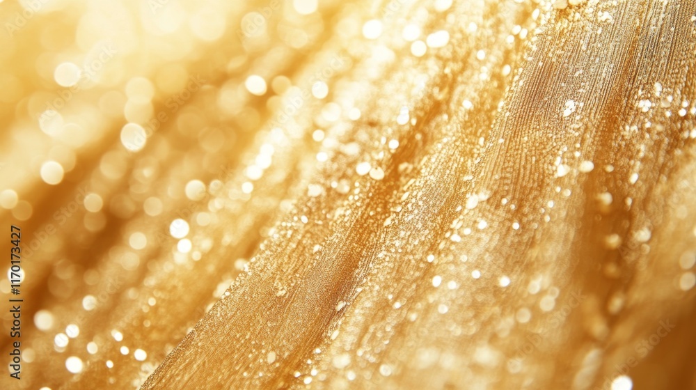 Poster shimmering luxurious gold gradient background with elegant patterns for professional design