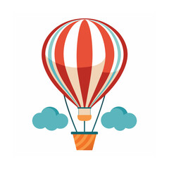 Fototapeta premium Cartoon transportation vehicle characters vector. Flat design transport vehicles illustration