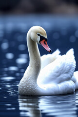 Fototapeta premium Serene Swan