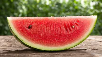 Vibrant Watermelon Slice - A Summer Delight