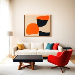 modern living room with transparent background, modern living room ,living room interior ,living room with fireplace