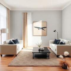 modern living room with transparent background, modern living room ,living room interior ,living room with fireplace