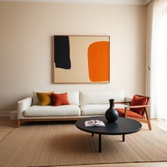 modern living room with transparent background, modern living room ,living room interior ,living room with fireplace