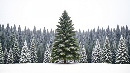Obraz premium tree in snow