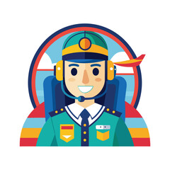 Cartoon transportation vehicle characters vector. Flat design transport vehicles illustration