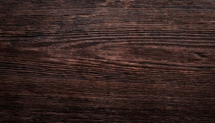 Fototapeta premium Dark Brown Wooden Texture Background: Rustic, Vintage, and Natural Wood Grain