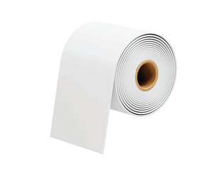 Toilet paper roll for bathroom icon illustration 3d render
