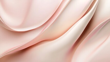 Elegant Draped Pink Silk Fabric Texture Background