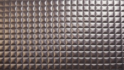 Shiny metallic quilt paper texture with stitched glossy squares