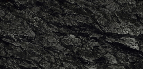 3D Black Rock Texture Background