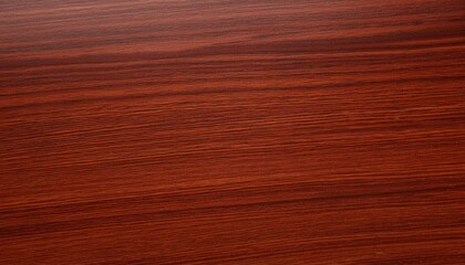 Rich Mahogany Wood Grain Texture: A Deep Red Wooden Surface