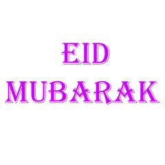 Eid Mubarak
Arabic Calligraphy in English Alphabet Text.
Eid Mubarak Text Isolated White Background.
Eid Ul Fitar, EID Ul Adha
EID-Mubarak Muslims Religious Festival EID-Mubarak 