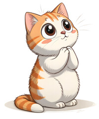 Obraz premium Cartoon illustration of a cute smiling squirrel character with a fun and playful design