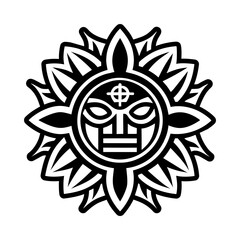 Obraz premium A filled style icon of hau spirit symbol
