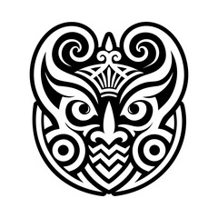 Strength symbol icon in glyph style