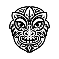 Totem sign icon in glyph style