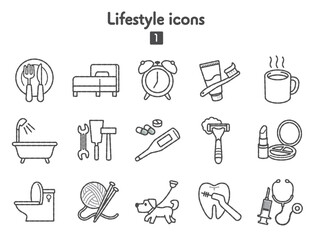 暮らしのアイコン集1