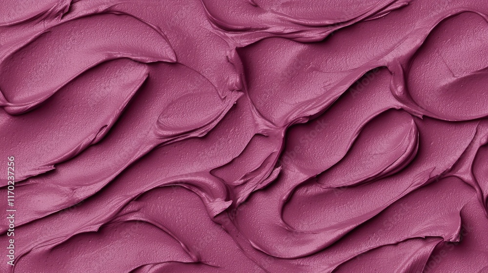 Poster textured pink cream surface with smooth and wavy patterns