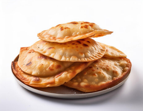 parotta in the white background studio shot