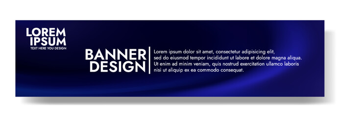 stylish abstract background with a flowing blue gradient