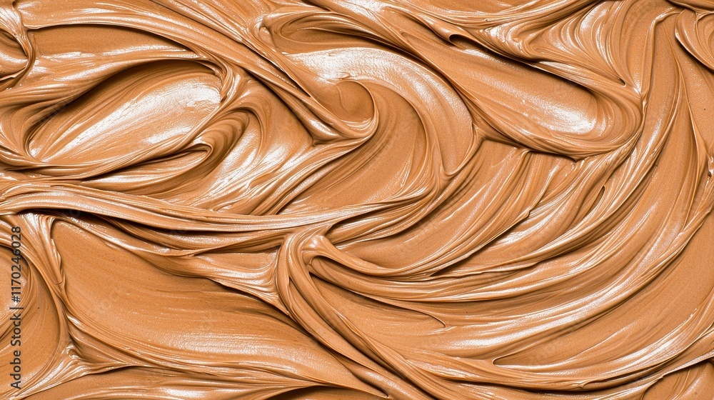 Poster smooth brown creamy texture background for design and art projects