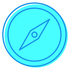 Blue Business Icon Vector