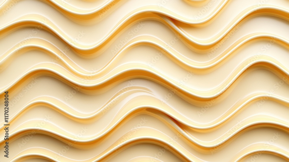 Poster smooth waves of creamy texture for background and design use