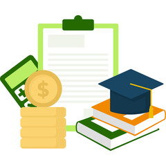 Finance Education Illustration