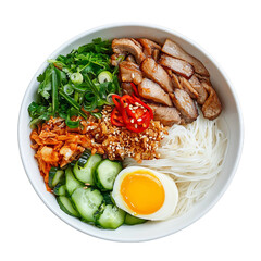 Bo bun thai bowl overview