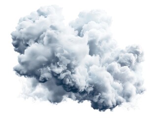 An abstract representation of polluted air, clouding the sky with industrial or natural pollutants.
