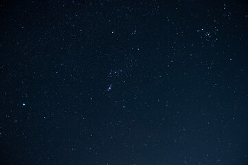 Fototapeta premium 満点の星空 冬の夜空