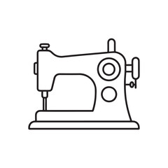Sewing Machine Line Icon