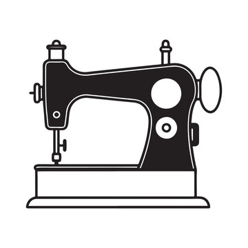 recommend clip art: Sewing Machine Icon silhouette