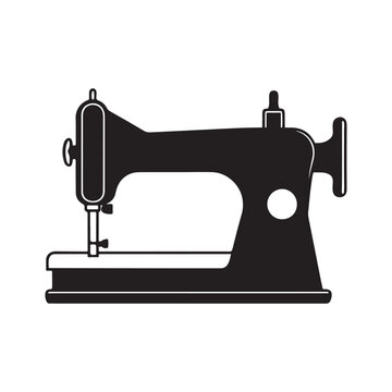 recommend clip art: Sewing Machine Icon silhouette