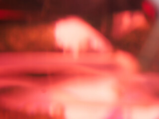 Blurred pastel orange light for an abstract background. 