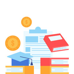 Finance Education Illustration