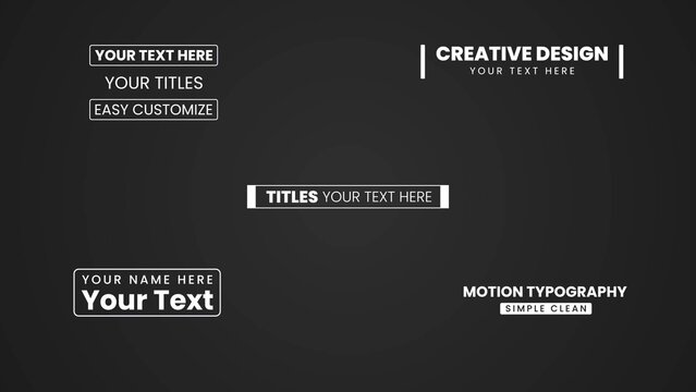 Style RGB Titles