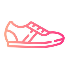 shoes Line Gradient Icon