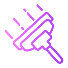squeegee gradient icon