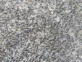 舗装路の摩耗した路面
