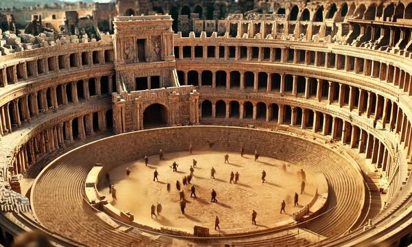 Ancient Roman Colosseum: A Glimpse into History's Epic Battles and Timeless Grandeur