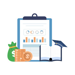 Finance Education Illustration