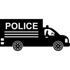 Police Van Icon