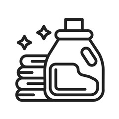 Laundry Detergent icon vector image. Suitable for mobile apps, web apps and print media.