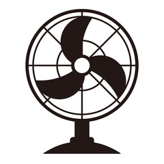 Single electric fan icon
