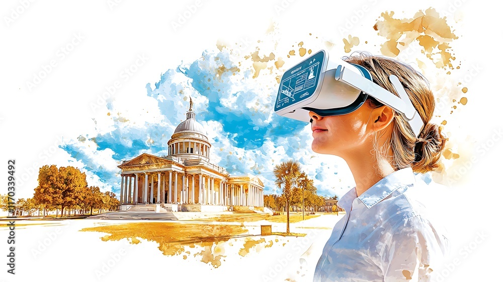 Poster tech for local experiences, innovative tech design in local experience with vr