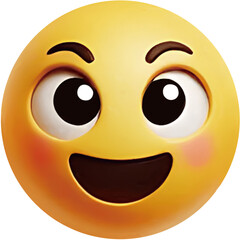 Fototapeta premium 행복 이모티콘