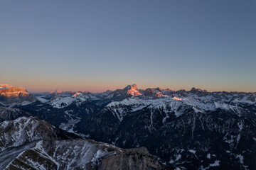Tramonto Val di Fassa